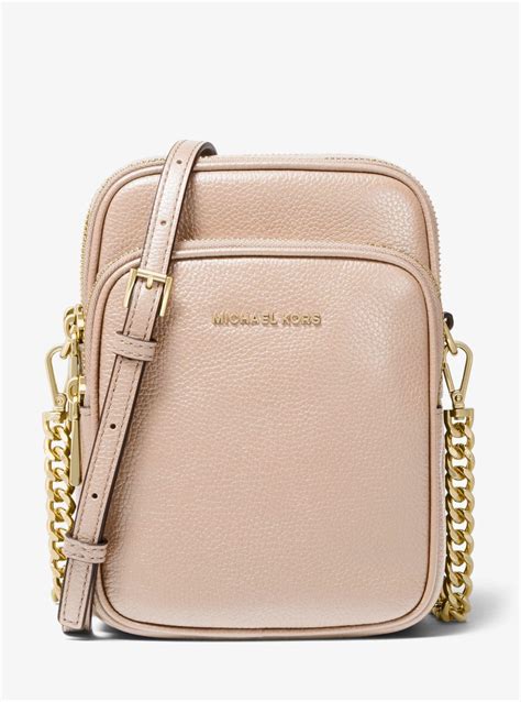 pink michael kors jet set crossbody|Michael Kors jet set collection.